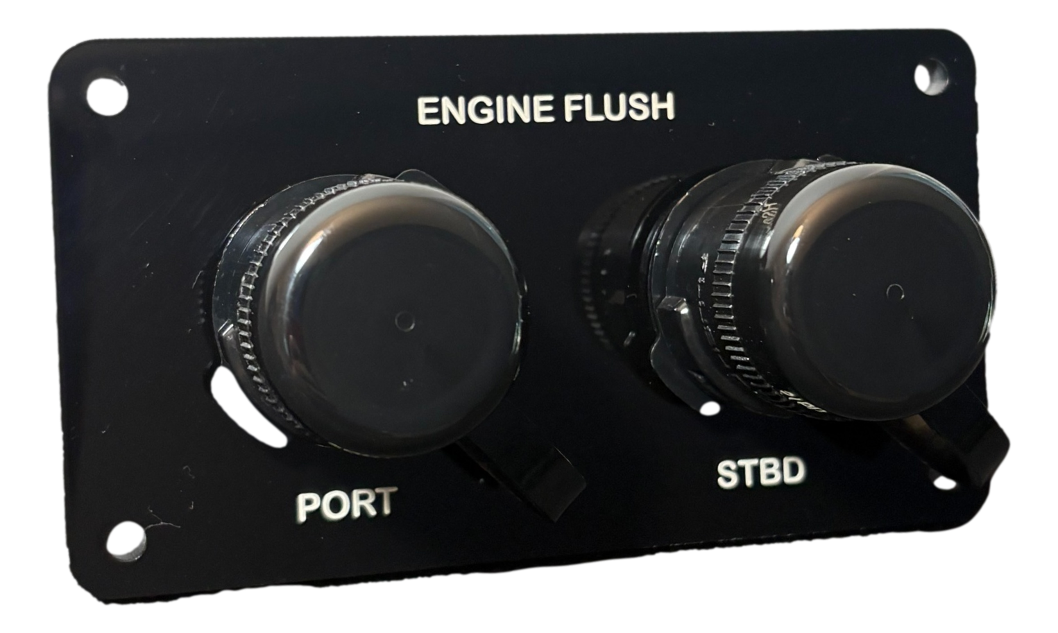 Flush Port Reroute - Black Acrylic