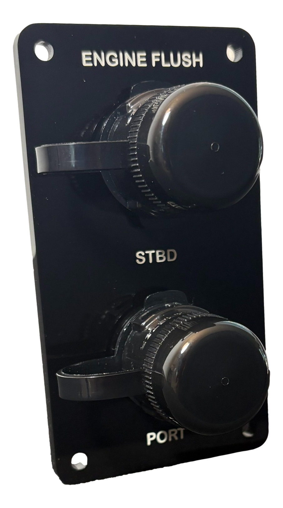 Flush Port Reroute - Black Acrylic