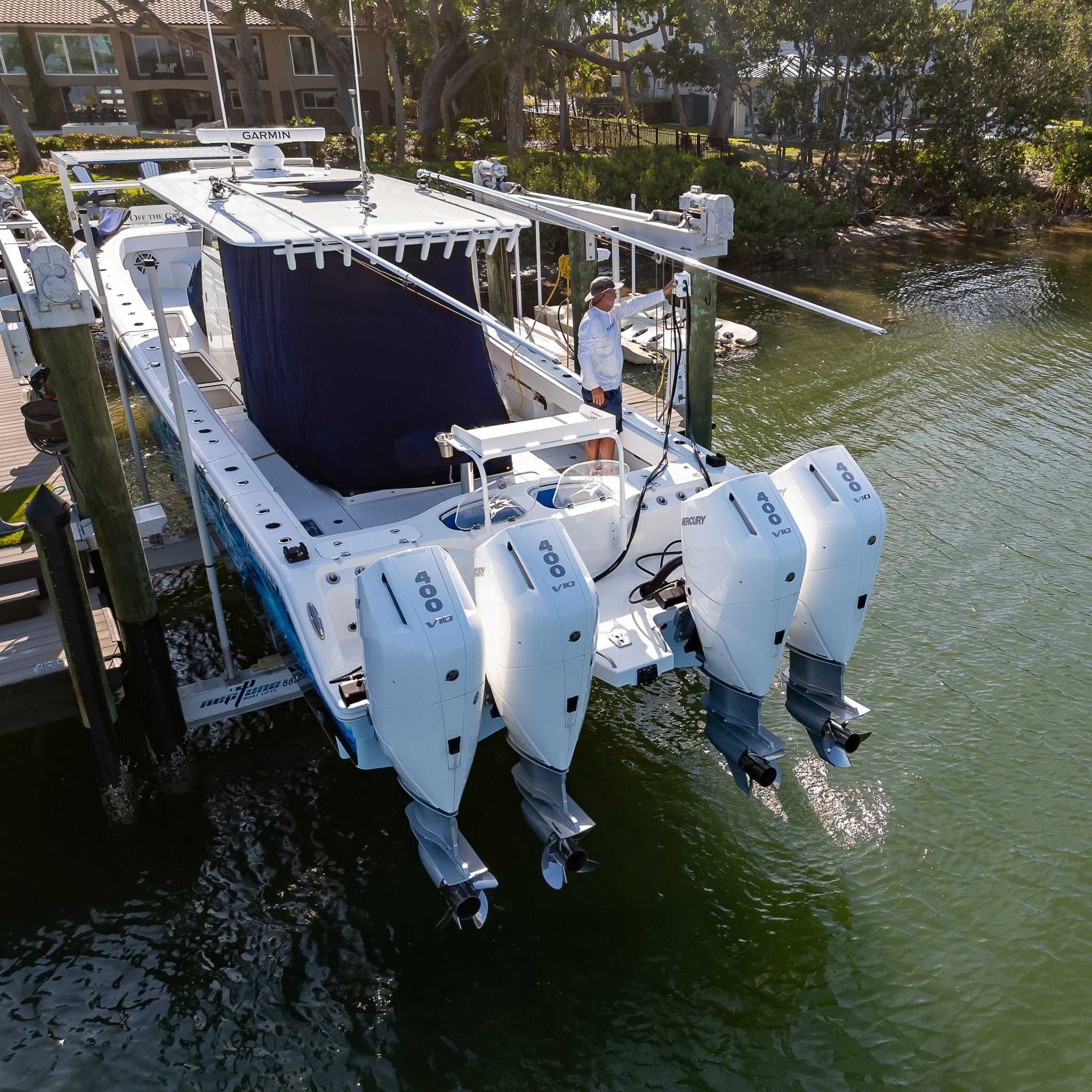 Flush Port Quick Connect for Mercury - Flushmaster