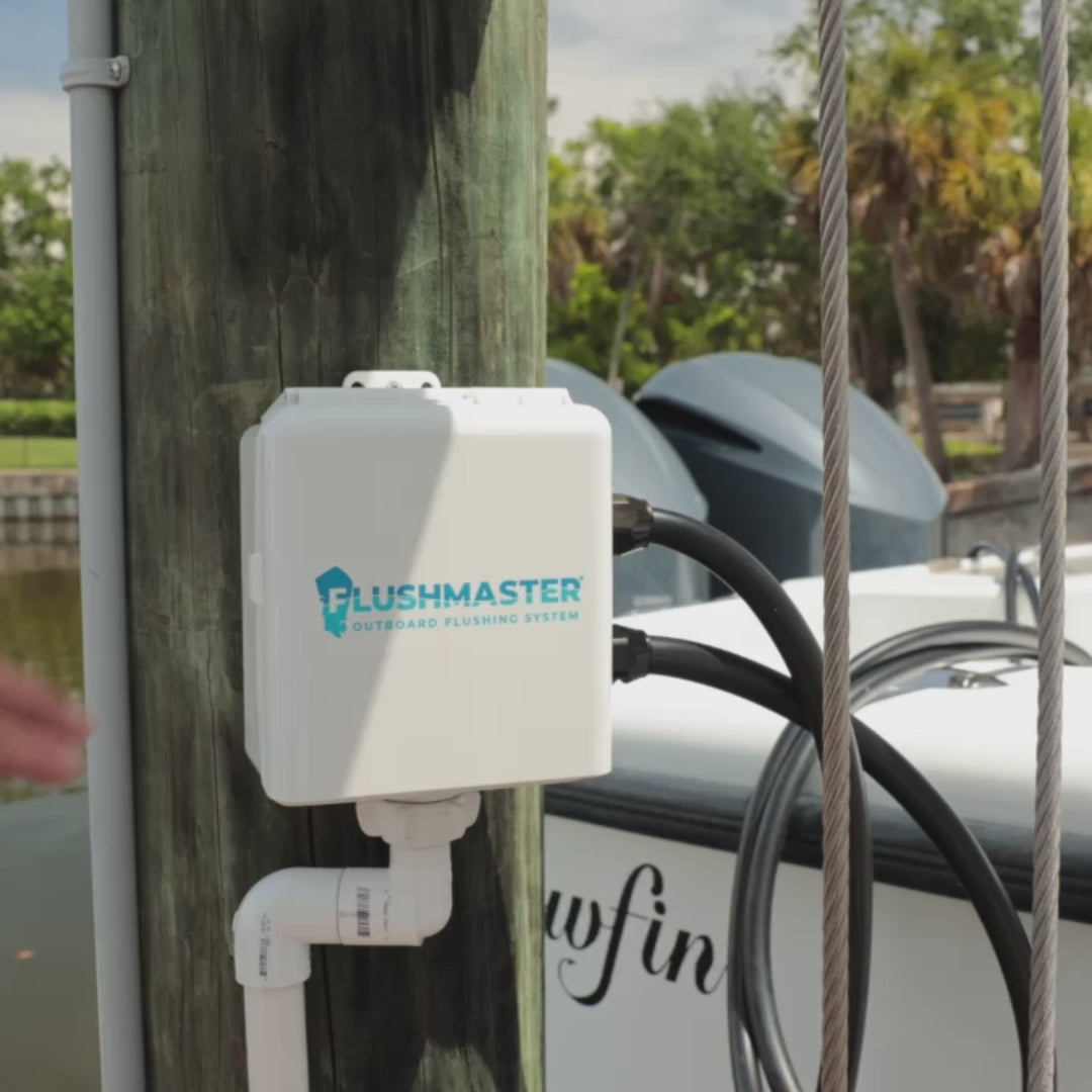 Automated Outboard Flushing System