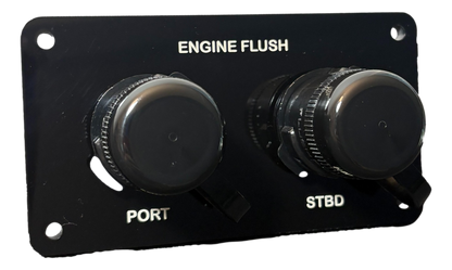 Flush Port Reroute - Black Acrylic