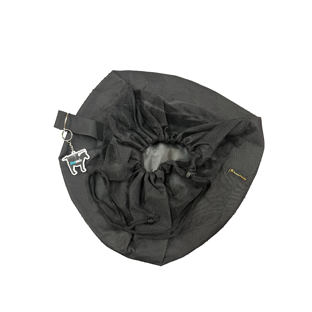 Flushmaster hose storage bag featuring durable construction and practical design for convenient transport and storage of flushing hoses.