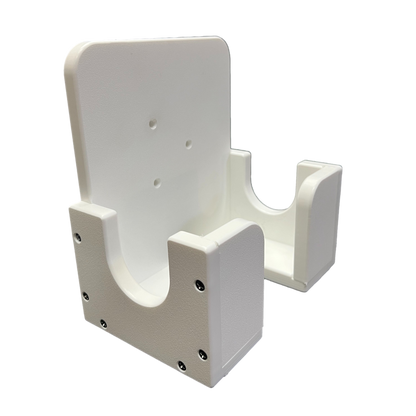 Flushmaster Cradle for secure dock mounting and storage, designed to hold and protect the Flushmaster system for easy access and use.