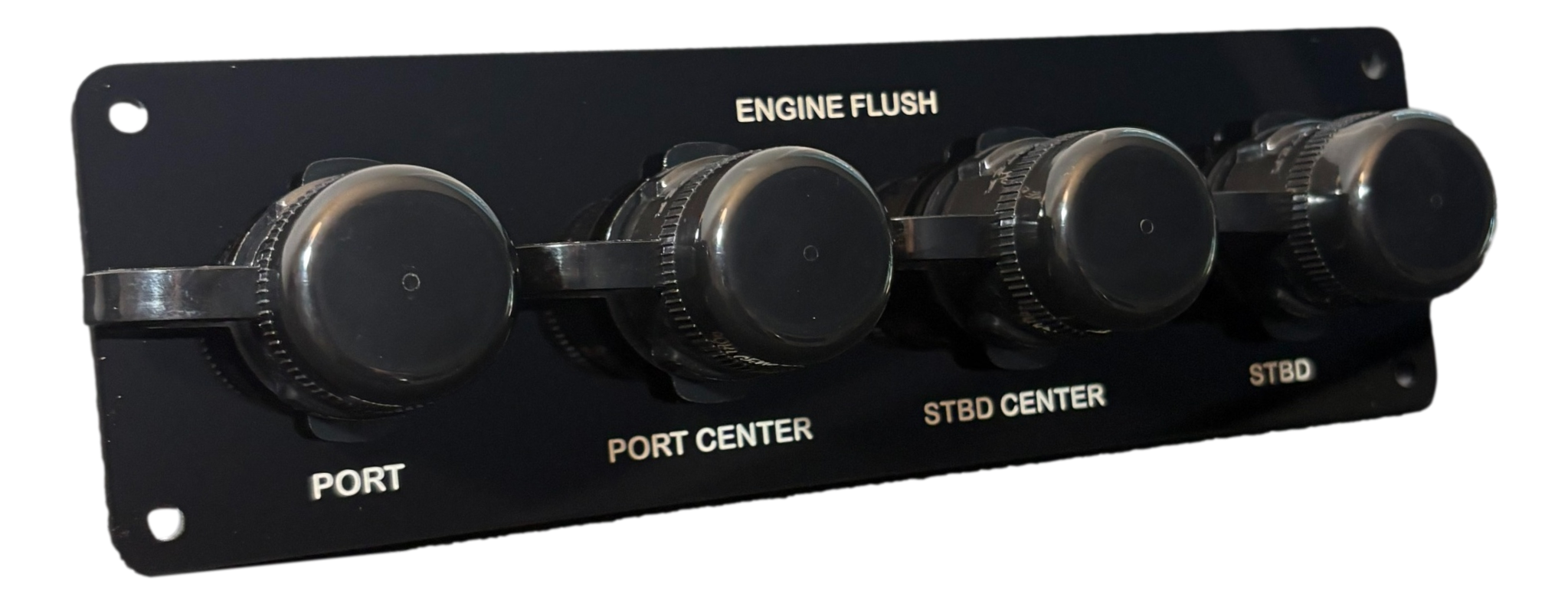 Flush Port Reroute - Black Acrylic
