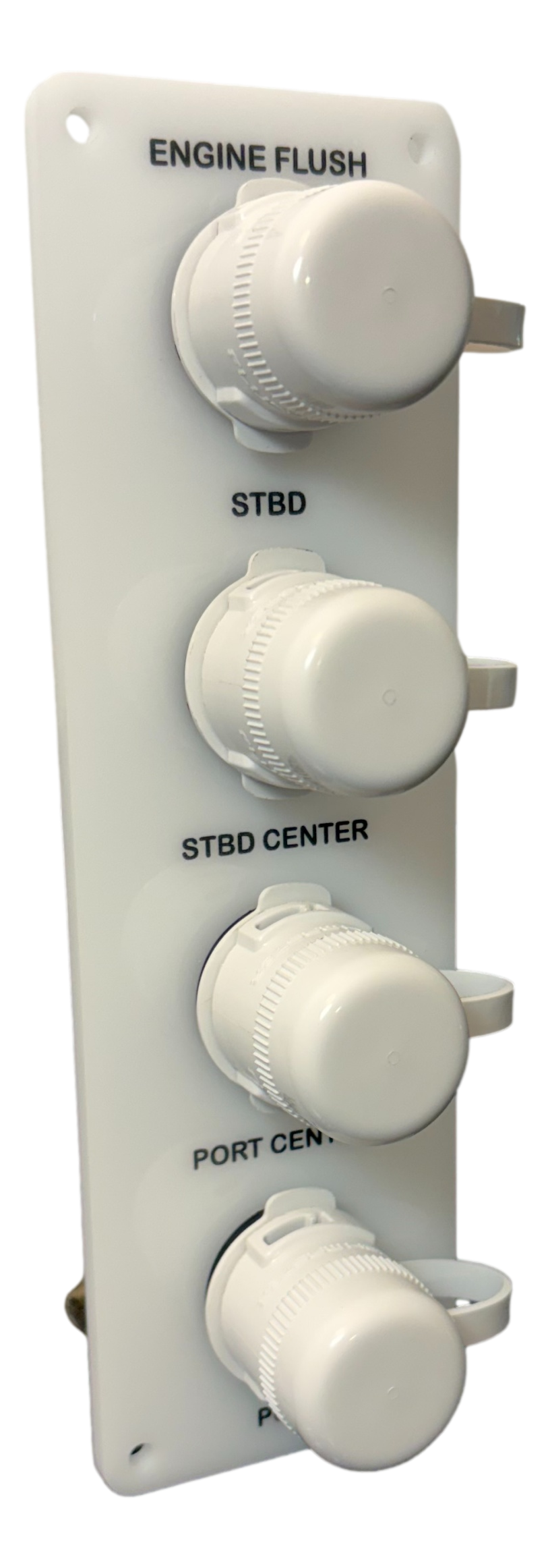 Flush Port Reroute - White Acrylic