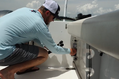 Flush Port Reroute - Black Acrylic