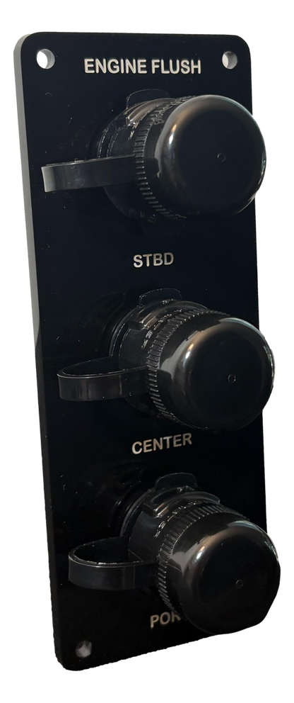 Flush Port Reroute - Black Acrylic