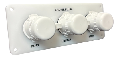 Flush Port Reroute - White Acrylic