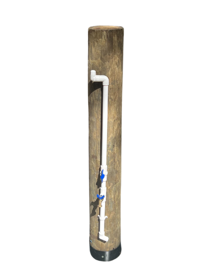 Dock Piling Plumbing kit for connecting the Flushmaster system to a water source, ensuring efficient and secure marine engine flushing.