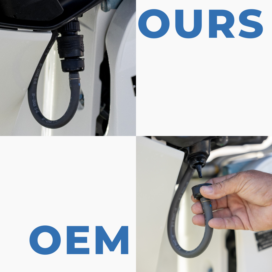 OEM versus Flush Port Quick Connect for Honda