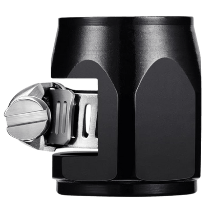 Replacement: 1/2" Stainless Steel Black Hose Clamps (4 Pack) - Flushmaster
