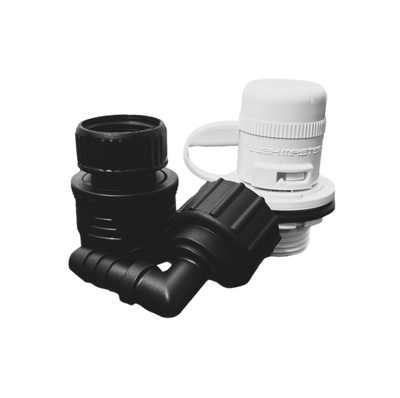 white flush port quick connect for mercury outboards